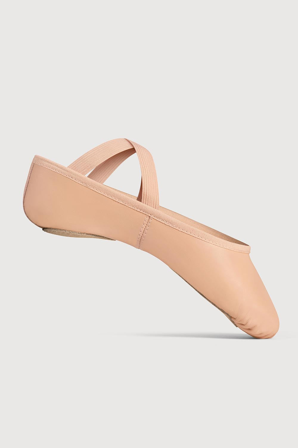Bloch Prolite II Leather Girls Ballet Flat Pink Split Sole