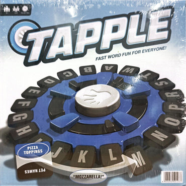 Tapple Fast Word Fun for Everyone! Age 8+ Family Board Game