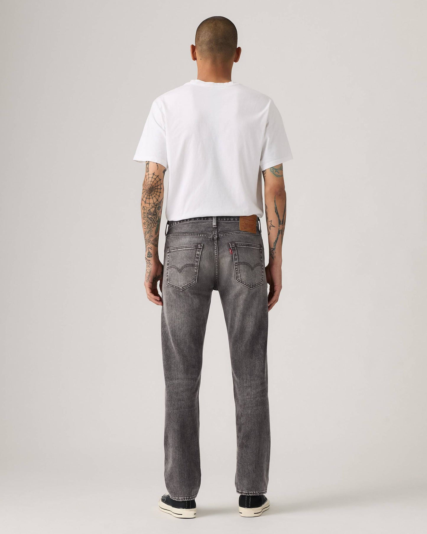 Levi's Grey 501 Jeans in Gray | Lyst