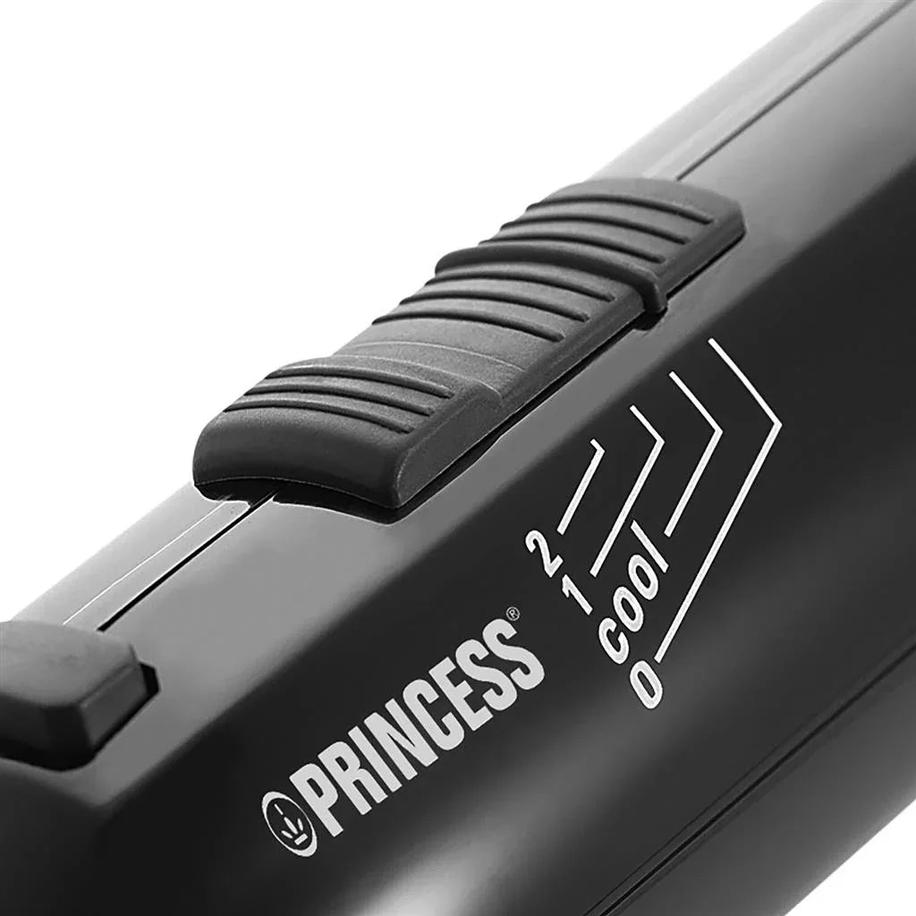 Princess Cool Curl CC 300 Black Rotatable Hair Styling Brush - Gomix Brands Outlet