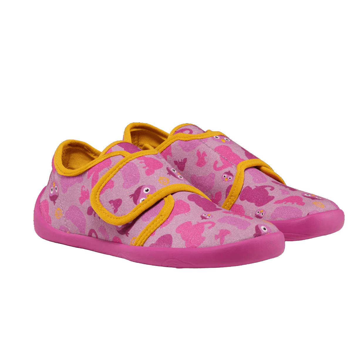 Affenzahn Cotton Movy Bird Kids Barefoot Slippers Thin Flexible Sole
