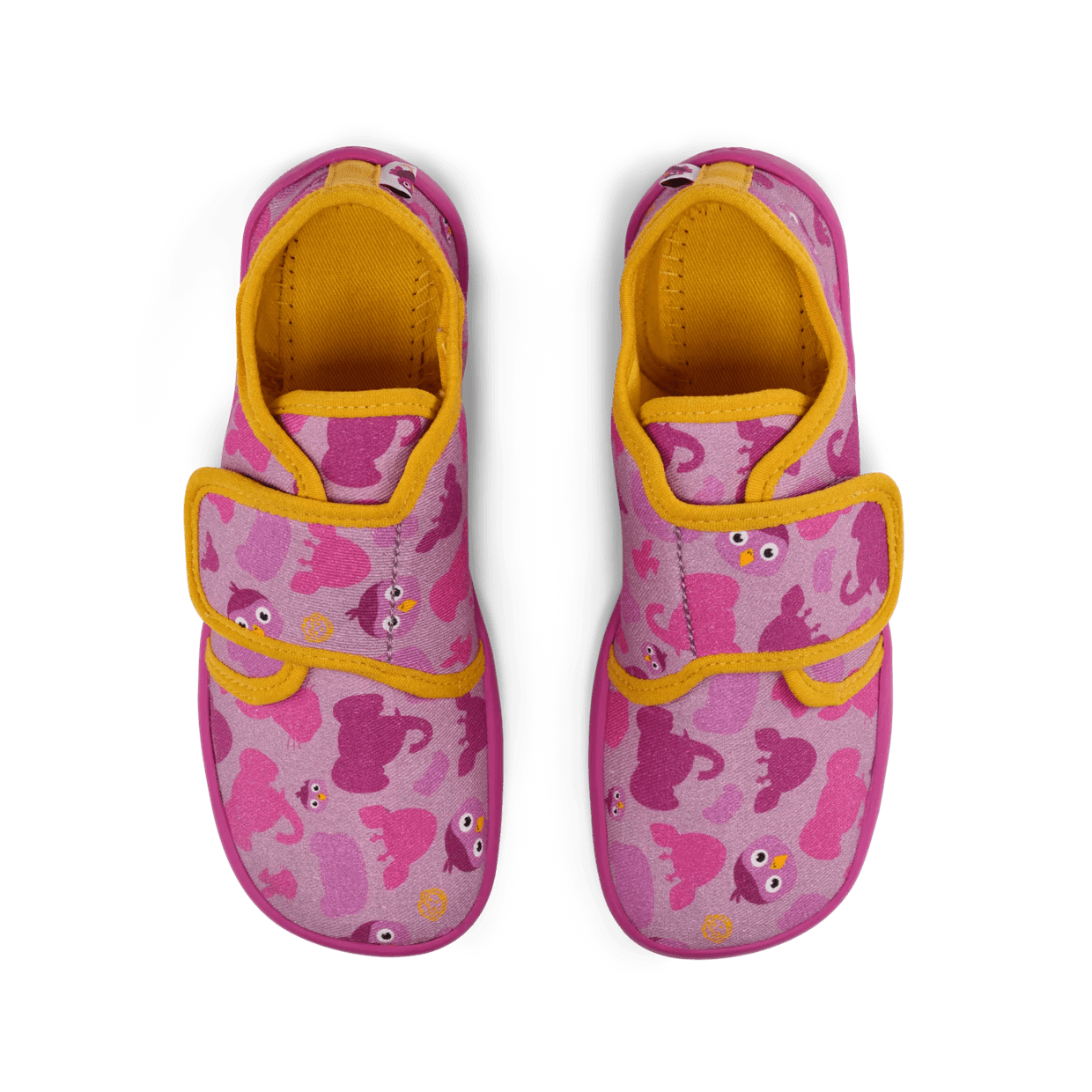 Affenzahn Cotton Movy Bird Kids Barefoot Slippers Thin Flexible Sole