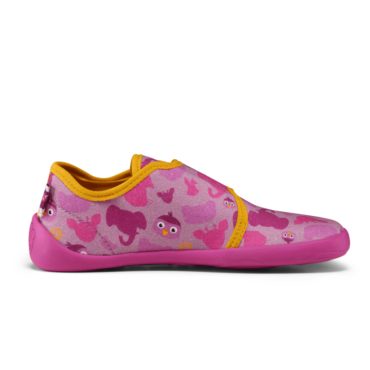 Affenzahn Cotton Movy Bird Kids Barefoot Slippers Thin Flexible Sole