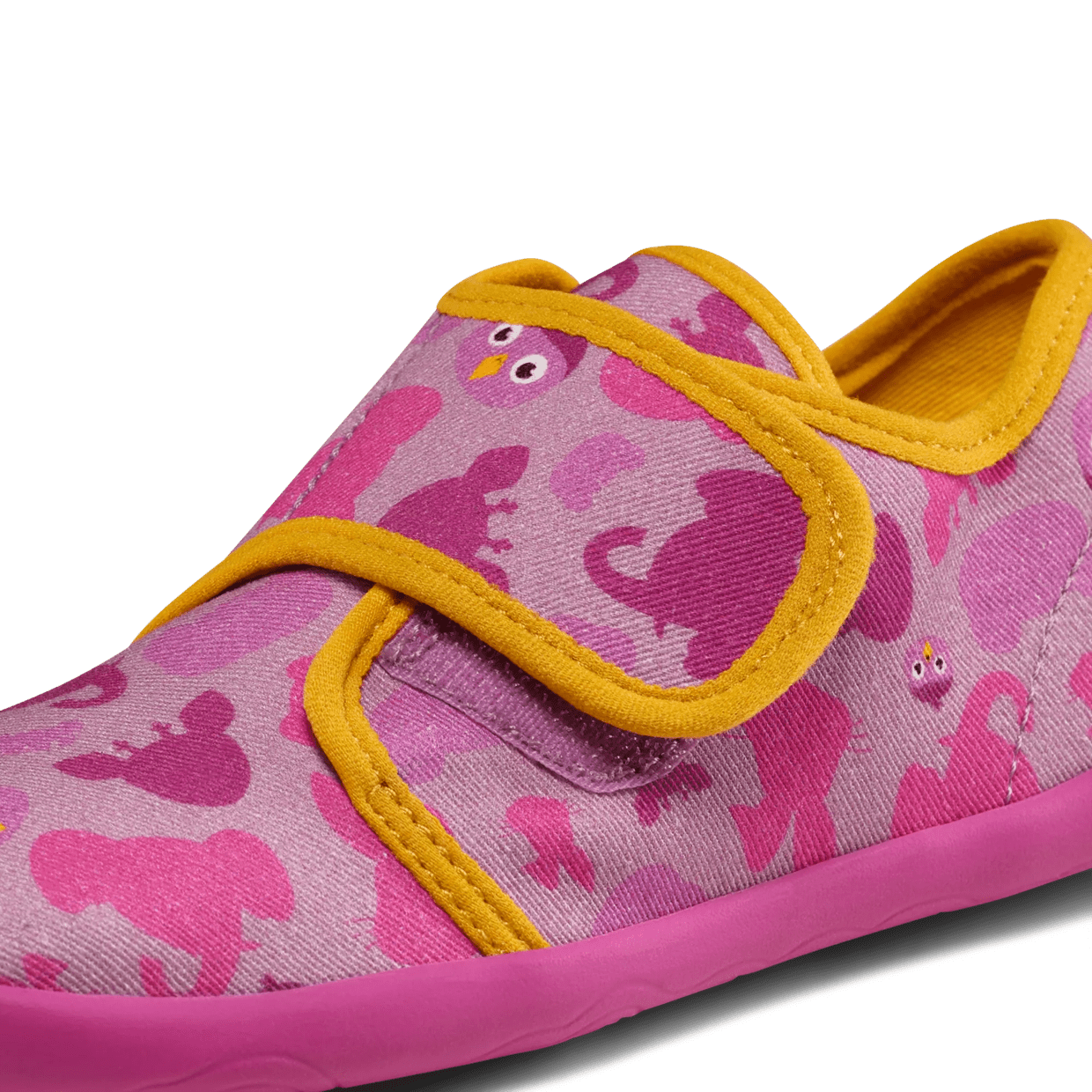 Affenzahn Cotton Movy Bird Kids Barefoot Slippers Thin Flexible Sole