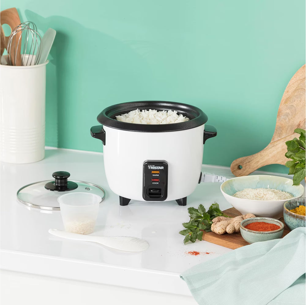 Tristar RK-6117 Compact Mini Rice Cooker: Perfect 3-Cup