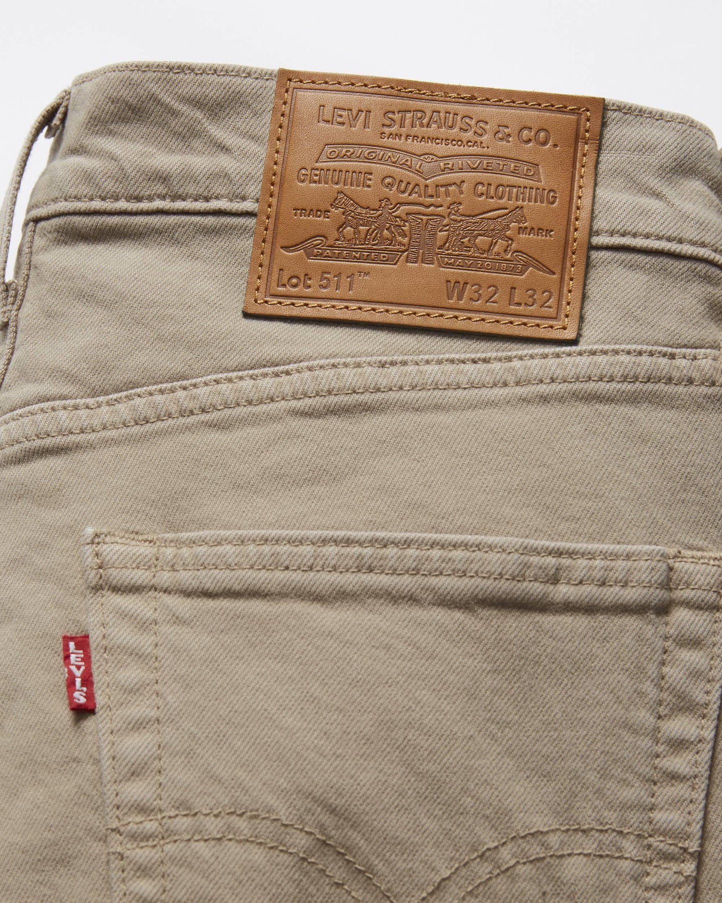 Levi's 511™ Slim Jeans Beige – Classic Slim Fit Denim - Gomix Brands Outlet