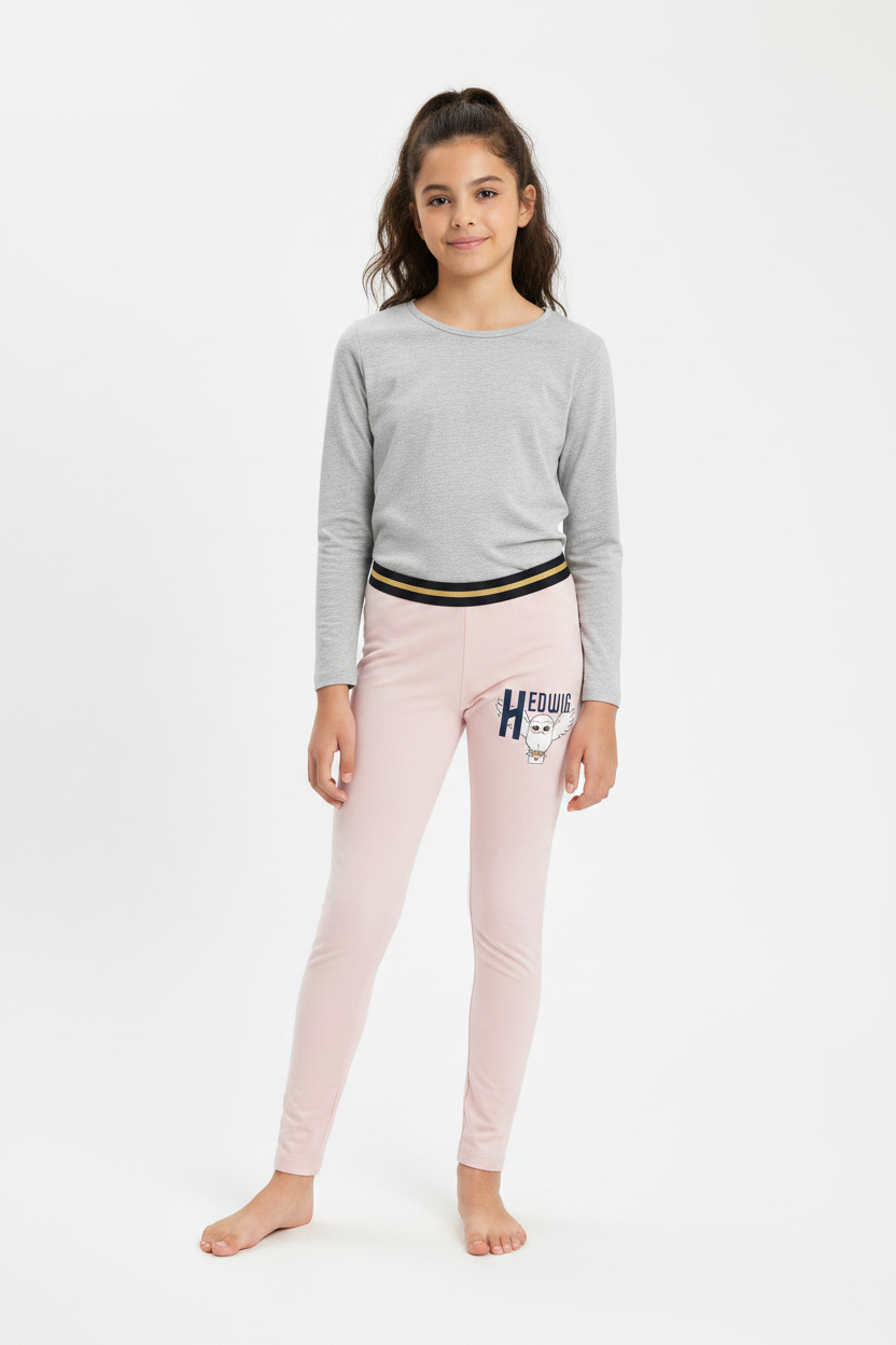 Harry Potter Girls Leggings Hedwig
