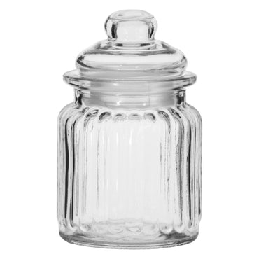 Regent Mini Glass Canisters 4-Pack 300ml