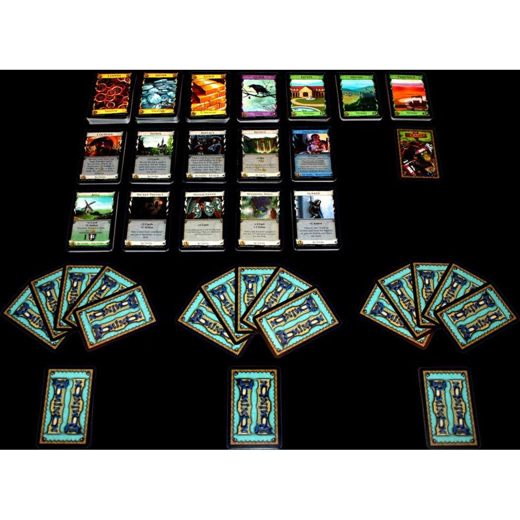 Dominion Second Edition Strategy Card Game by 999 Games for 2-4 Players German edition