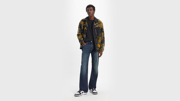 Levi's 527 Slim Bootcut Dark Wash Jeans for Men