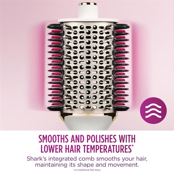 Shark SmoothStyle Heated Brush: All-in-One Hair Dryer, Volumizer, Straightener