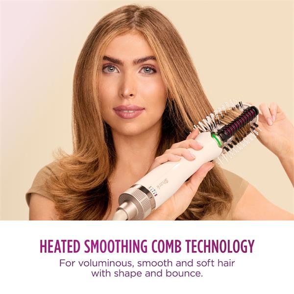 Shark SmoothStyle Heated Brush: All-in-One Hair Dryer, Volumizer, Straightener