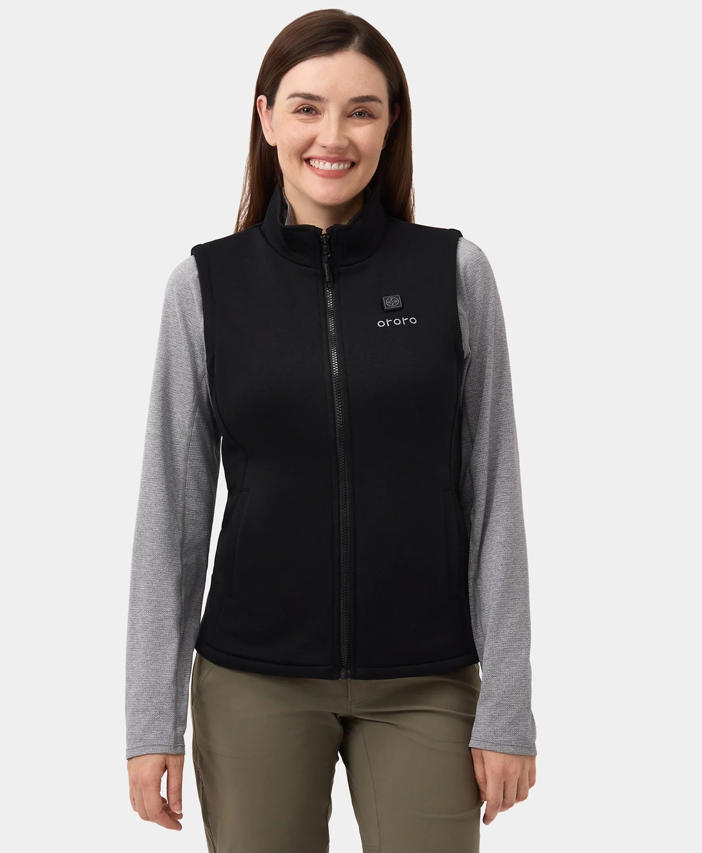 Women's Ultra‑Warm Heated Fleece Vest with 3‑4 Heating Zones