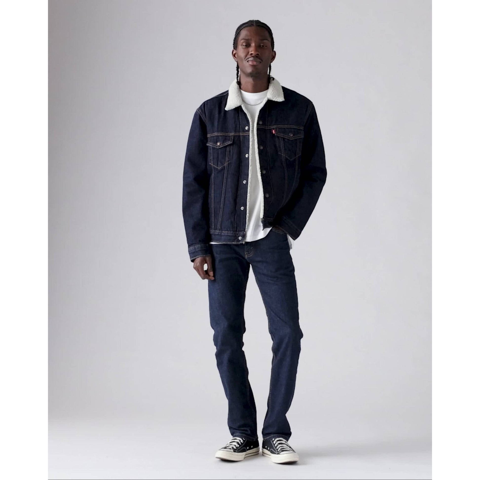 Levi's 513 Slim Straight Flex Men's Jeans – Medium Wash