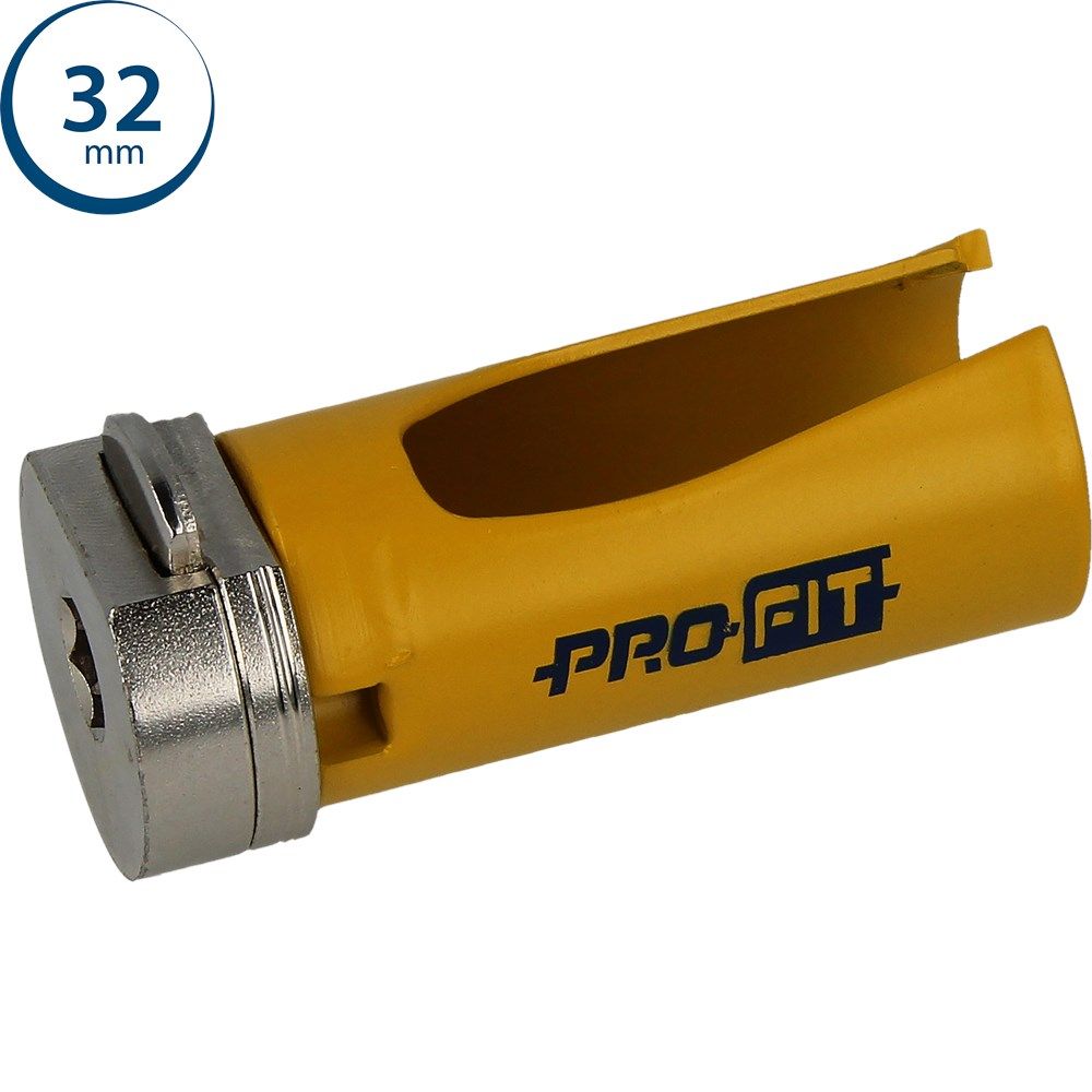 ProFit 09081032 Multi Purpose 32mm Hole Saw Integrated Click Adapter
