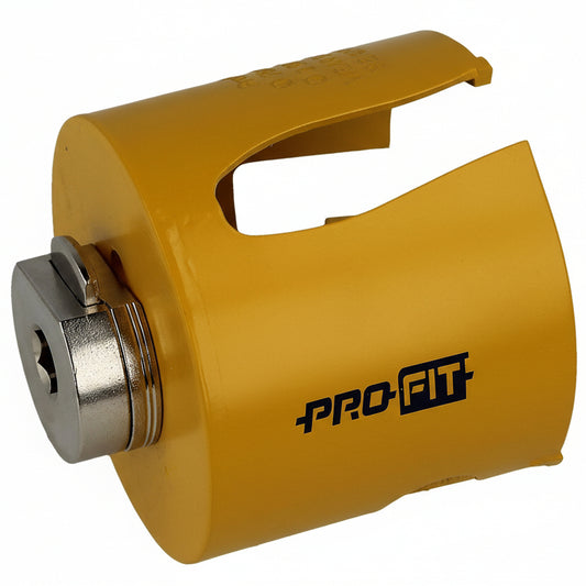 ProFit 09081076 76mm Multi-Purpose Carbide Hole Saw with Click&Drill