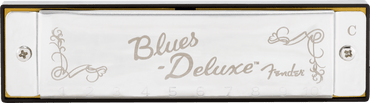Fender Blues Deluxe 10‑Hole Diatonic Harmonica – Multiple Keys