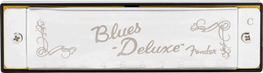 Fender Blues Deluxe 10‑Hole Diatonic Harmonica – Multiple Keys - Gomix Brands Outlet