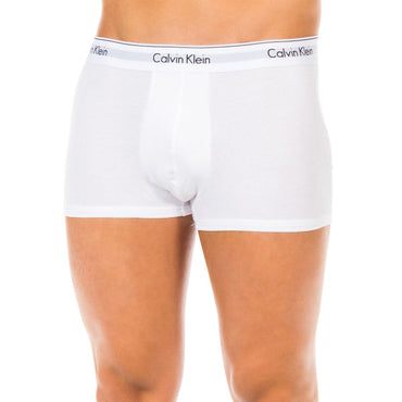Calvin Klein Men's Classic White Cotton Stretch 3-Pack Boxer Briefs