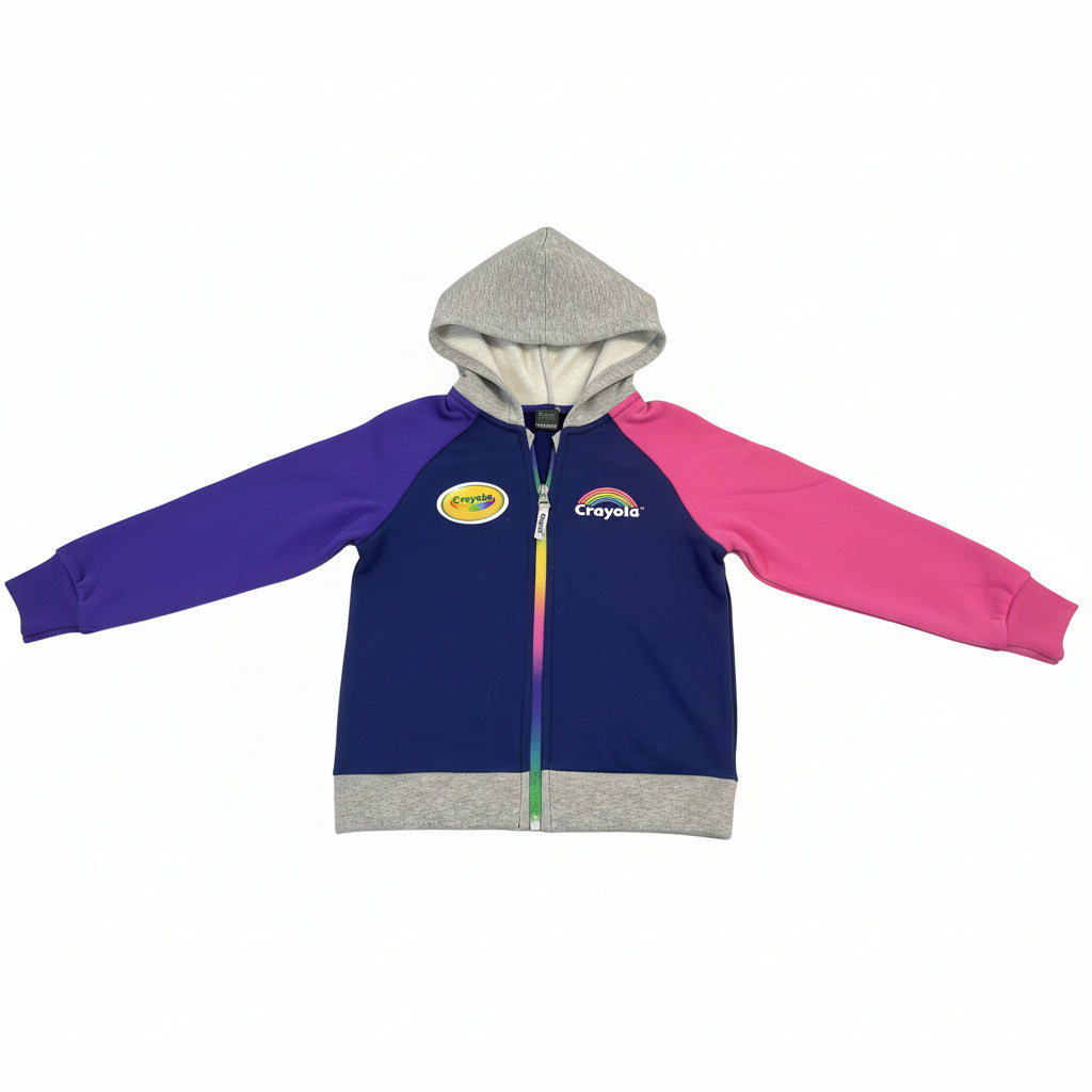 Crayola Toddler 4y Warm Fleece zip Hoodie