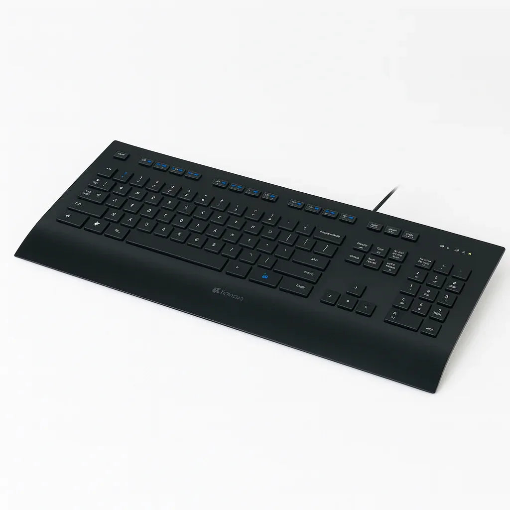 Logitech K280e Pro Wired Business Keyboard with Wrist Rest - Gomix Brands Outlet