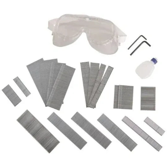 Scheppach 2-in-1 Pneumatic Nailer and Stapler Gun for Versatile Fastening - Gomix Brands Outlet