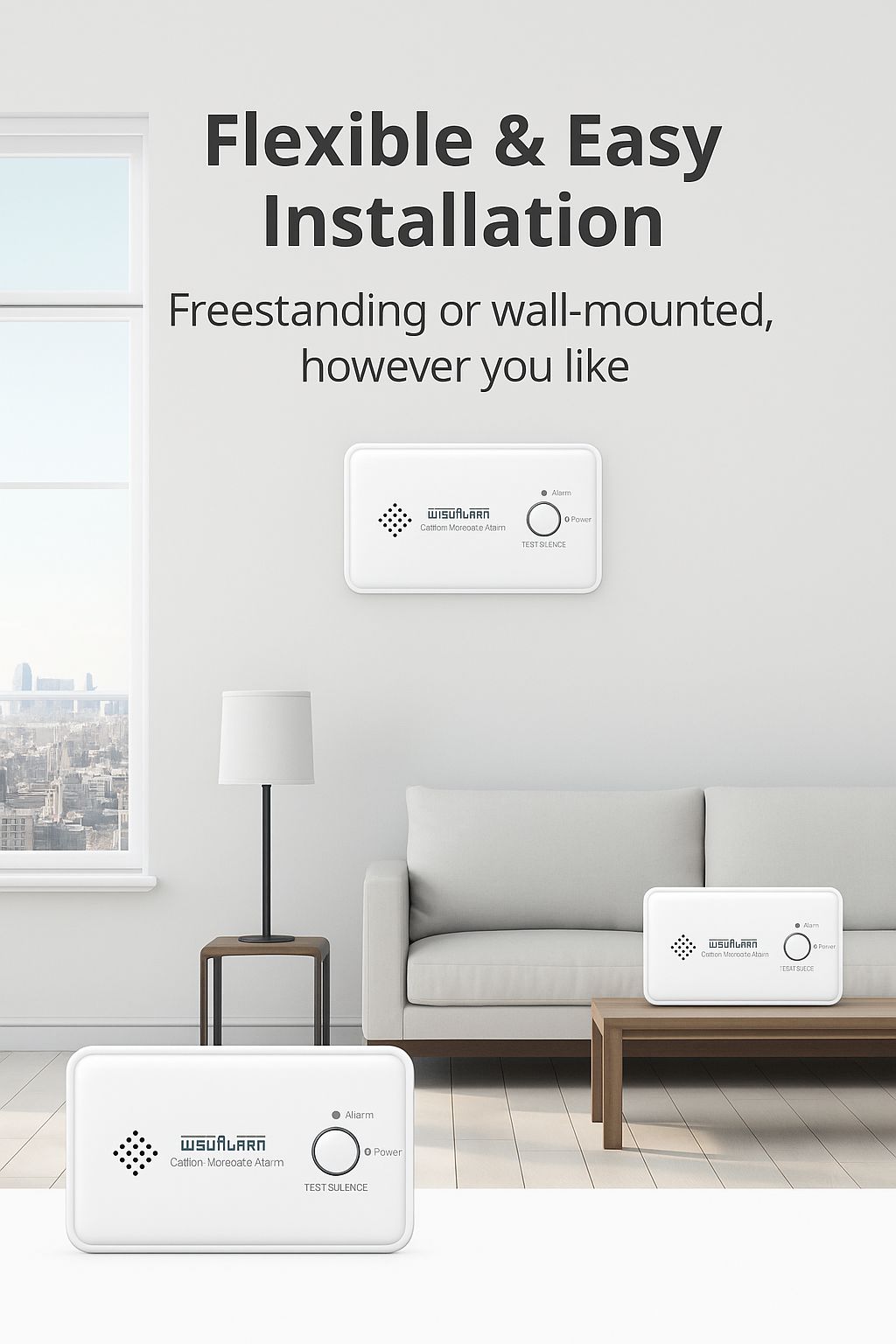 Wisualarm Carbon Monoxide Detector