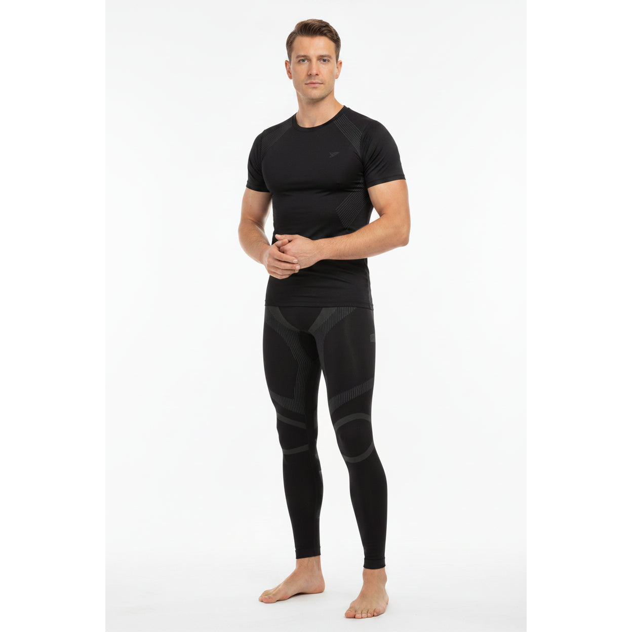 Crivit Men's Seamless Motorcycle Base Layer Pants