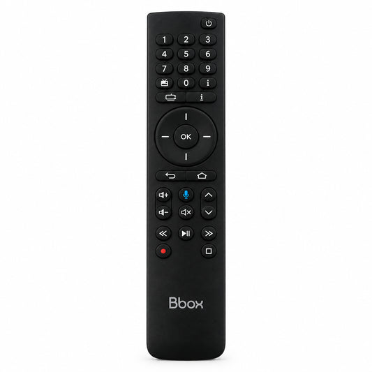 Bouygues Télécom Bbox 4K Ultym TV Decoder Remote Control Black - Gomix Brands Outlet