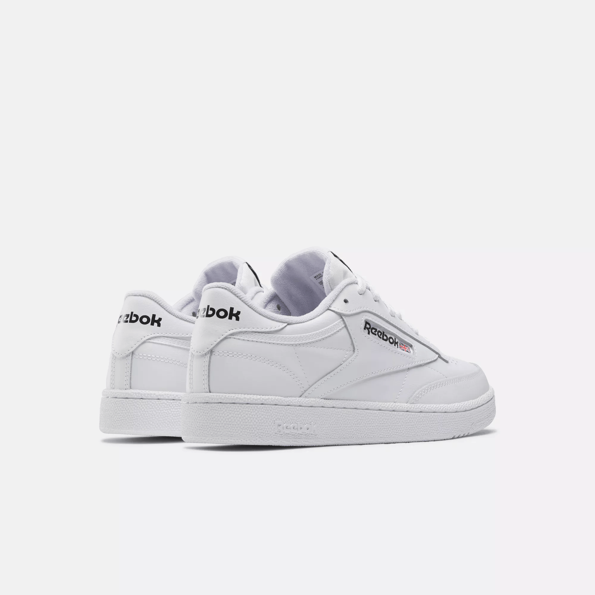 Reebok Club C 85 Men's White Leather Tennis‑Inspired Sneakers