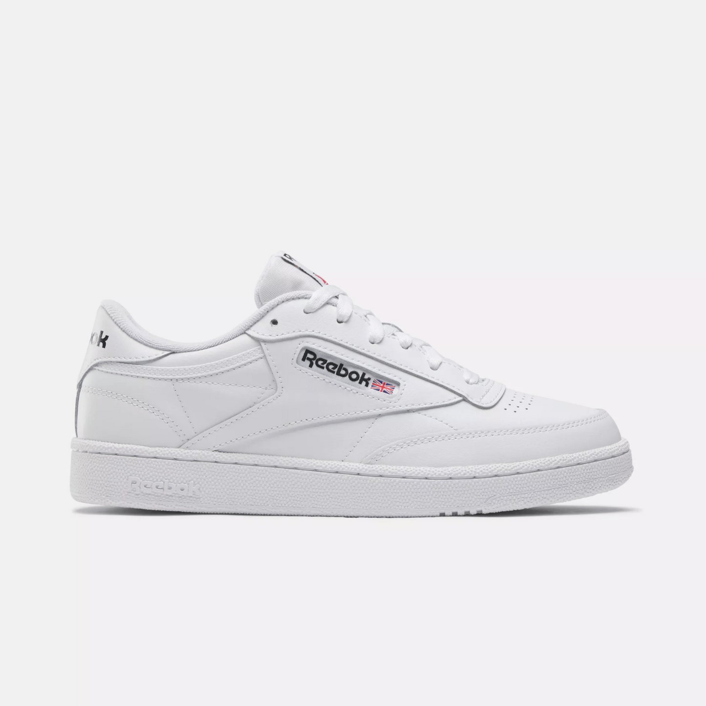 Reebok Club C 85 Men's White Leather Tennis‑Inspired Sneakers