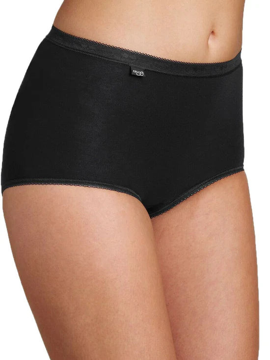Sloggi Basic+ Maxi Brief 4-Pack High Waist Comfort