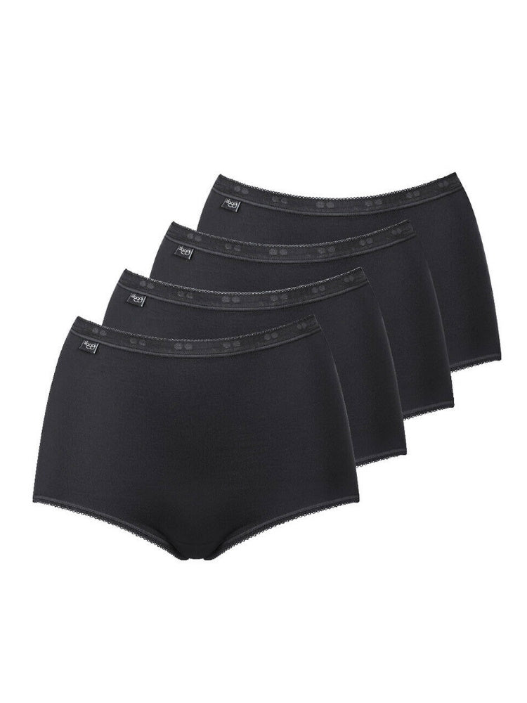Sloggi Basic+ Maxi Brief 4-Pack High Waist Comfort