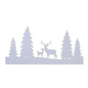 LIVARNO Home LED Window Decoration Forest Motif Felt Light Chain Festive Display - Gomix Brands Outlet