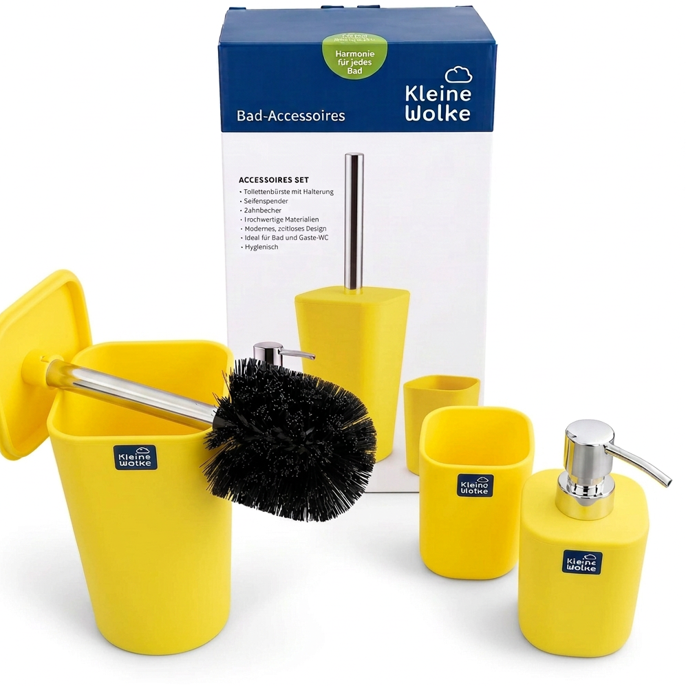 Kleine Wolke Bathroom Accessory Set 4 Pieces Ceramic