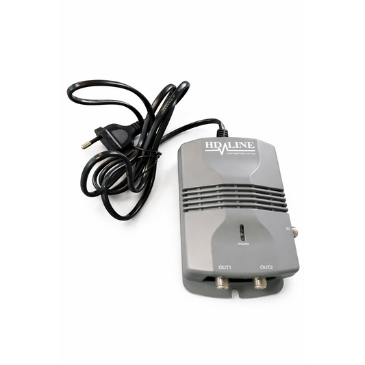 HD-LINE 2-in-1 TNT TV Preamplifier Kit with Dual Power Supply