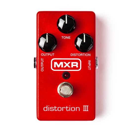 MXR Distortion III Classic Amp-Like Overdrive Guitar Effects Pedal for Dynamic Tone