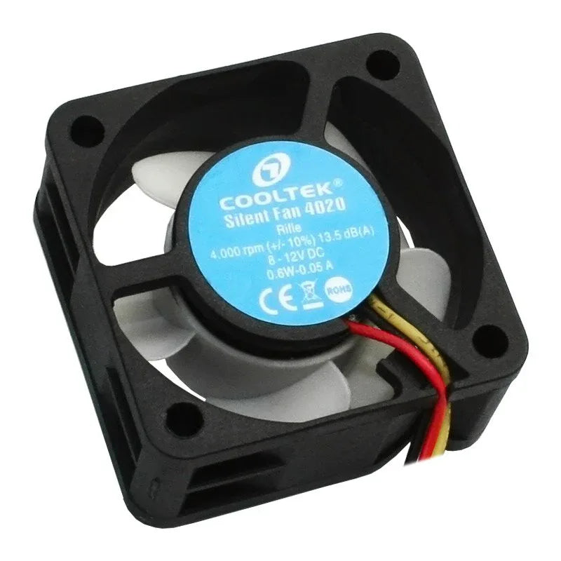 Cooltek Silent Fan 40x40x20mm Quiet PC Case Cooling Fan 4000RPM - Gomix Brands Outlet