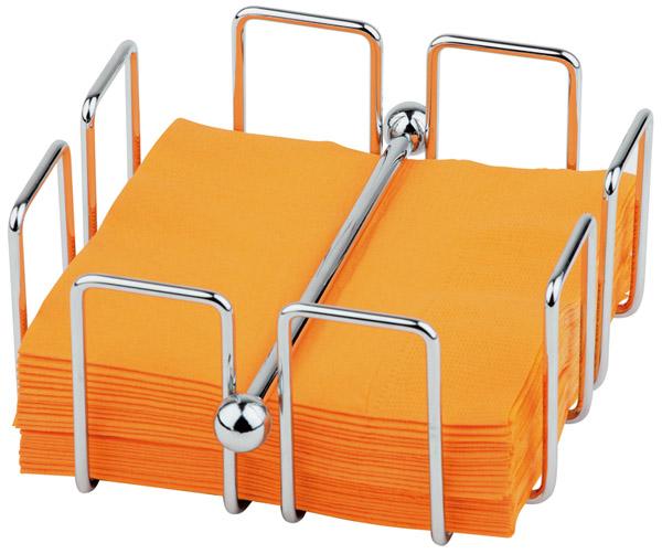 Elegant BAR Napkin Folder for 50 Cocktail Napkins – Stainless Steel