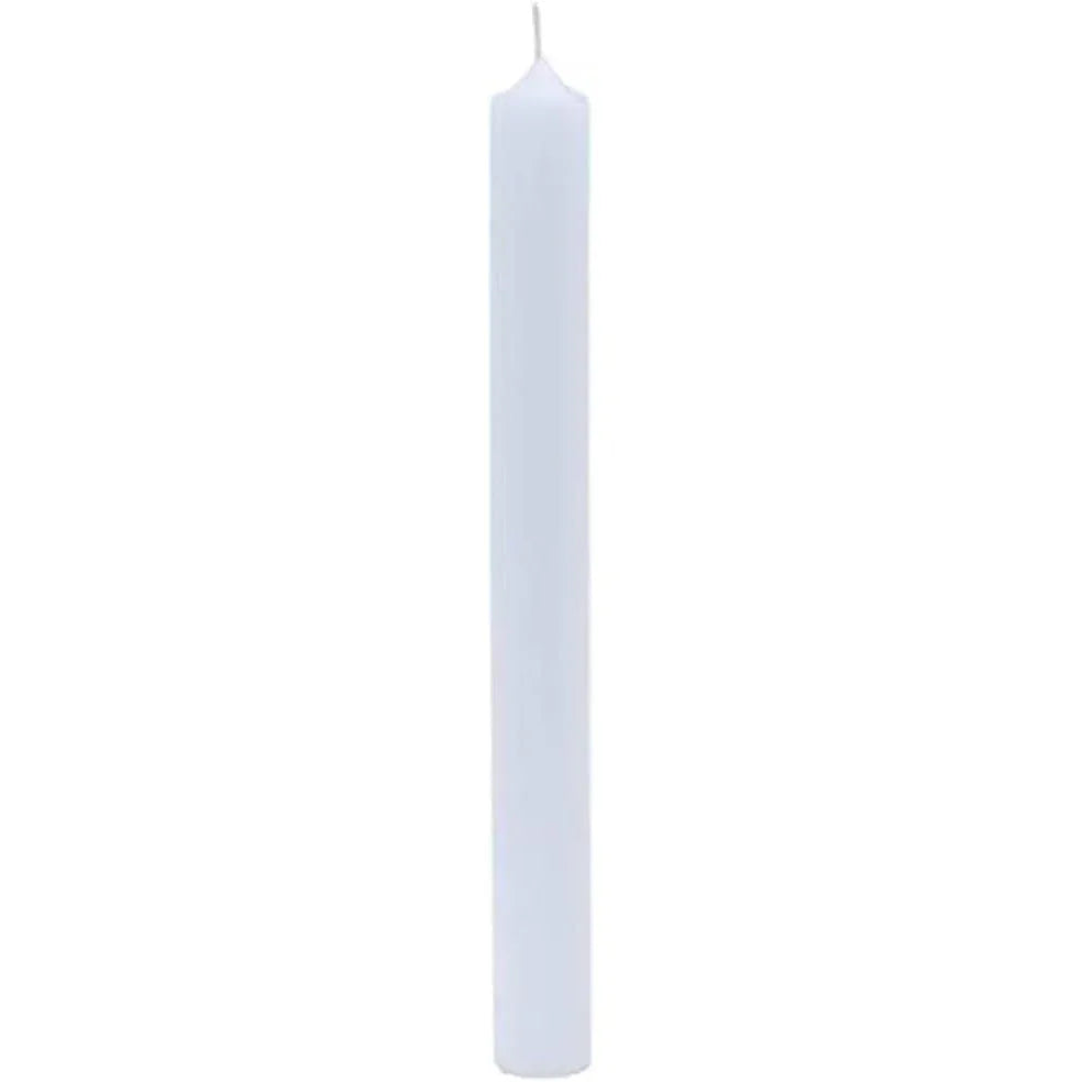Rayher Plain White Taper Candle – 40cm Height, 3cm Diameter - Gomix Brands Outlet