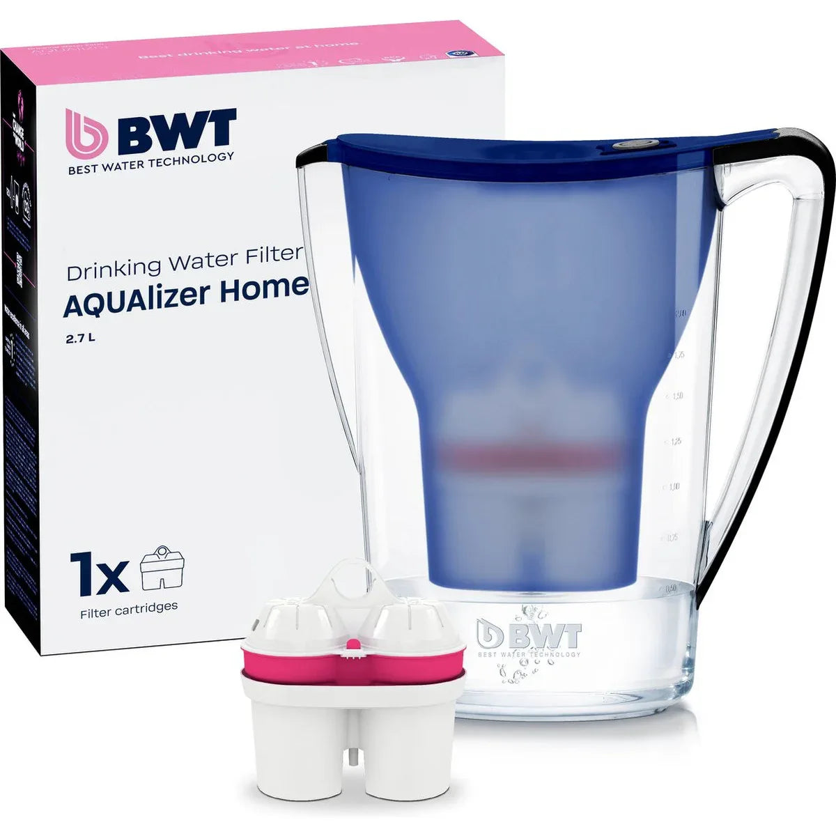BWT AQUAlizer Home Countertop Water Filter with Magnesium Cartridge - Gomix Brands Outlet