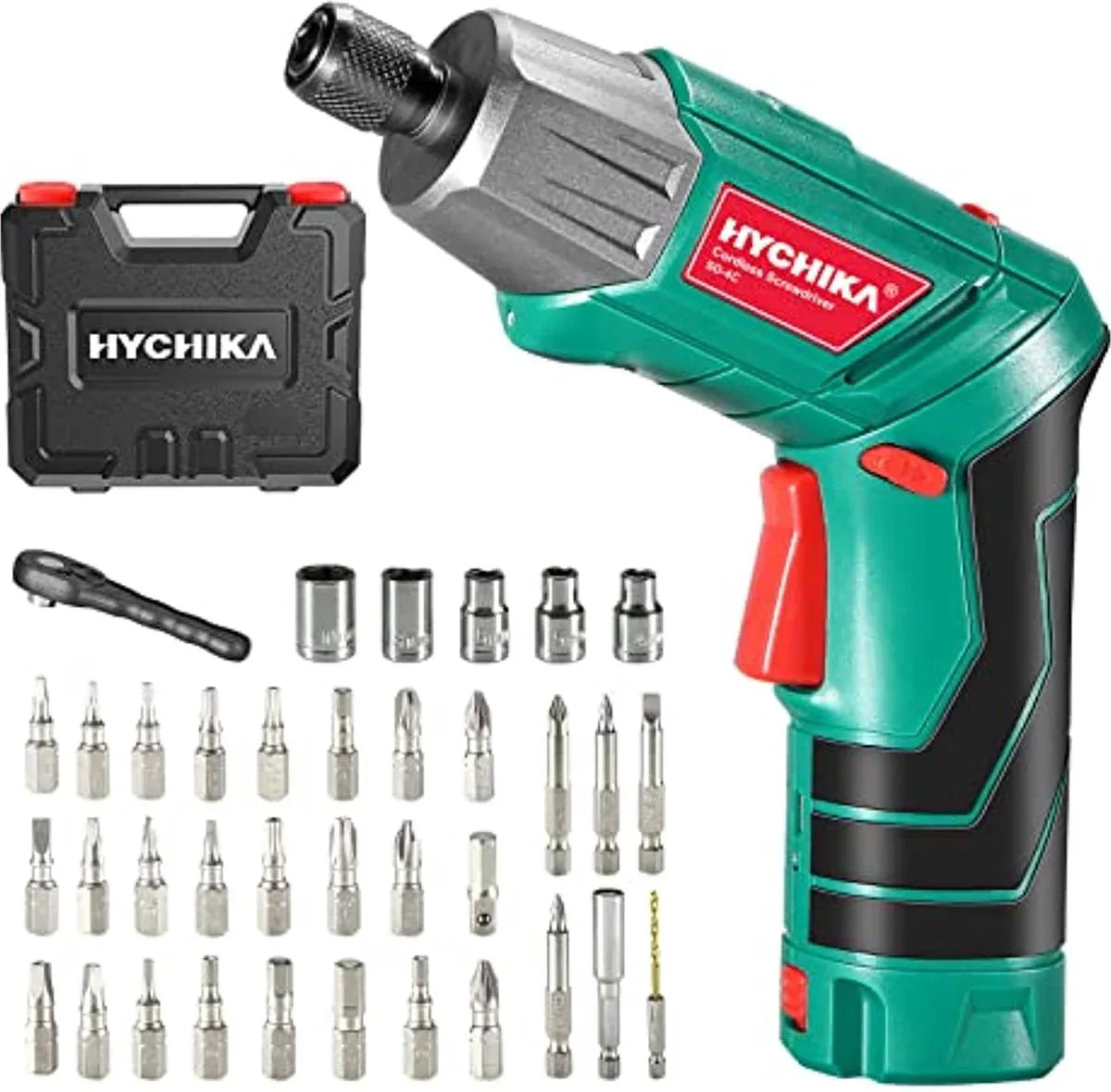 Hychika 18V Portable Air Compressor – 11 Bar, LCD Display, LED Light - Gomix Brands Outlet