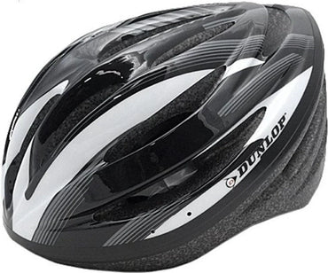Dunlop HB13 Adult Bicycle Helmet Medium Black 58-61cm - Gomix Brands Outlet