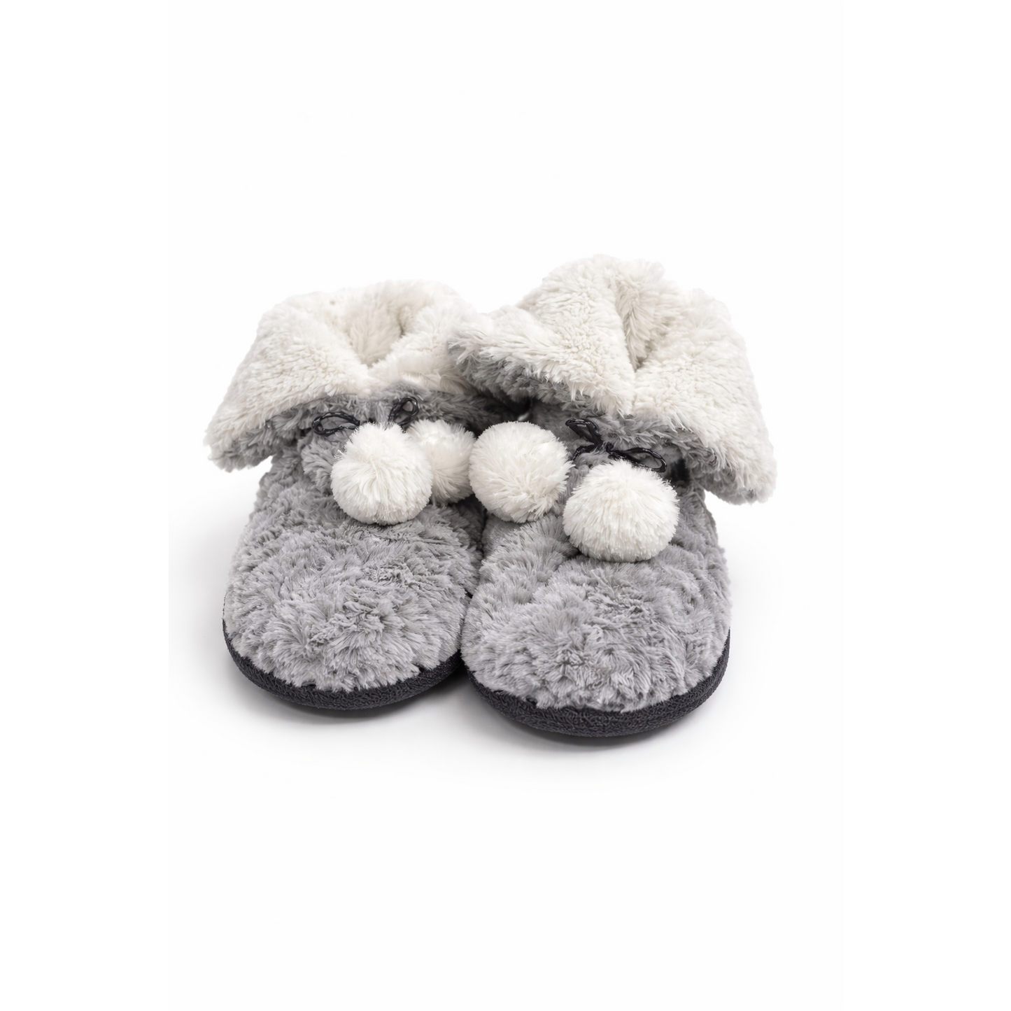 Cuddl Duds Womens Woollen Fur Detailed Booties
