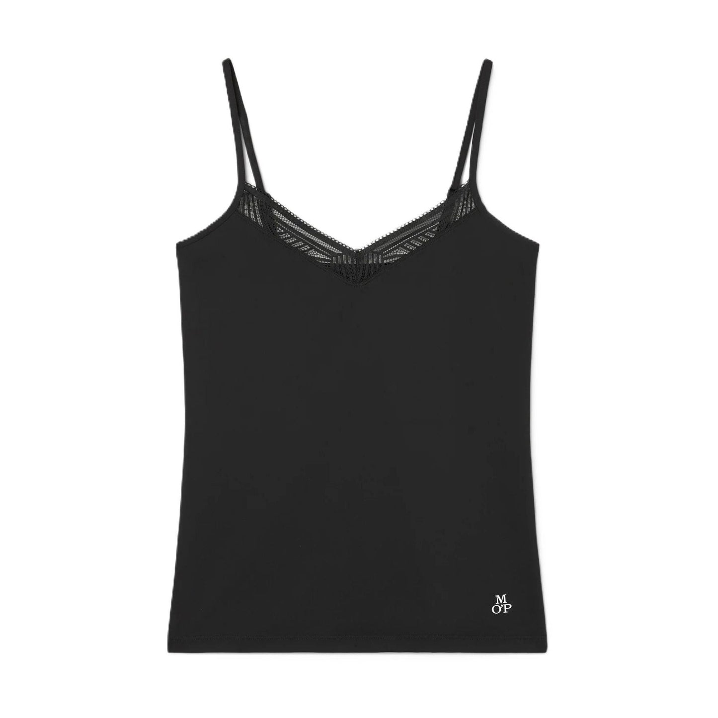 Marc O'Polo Women's Timeless Lace Trimmed V-Neck Camisole Tank Top