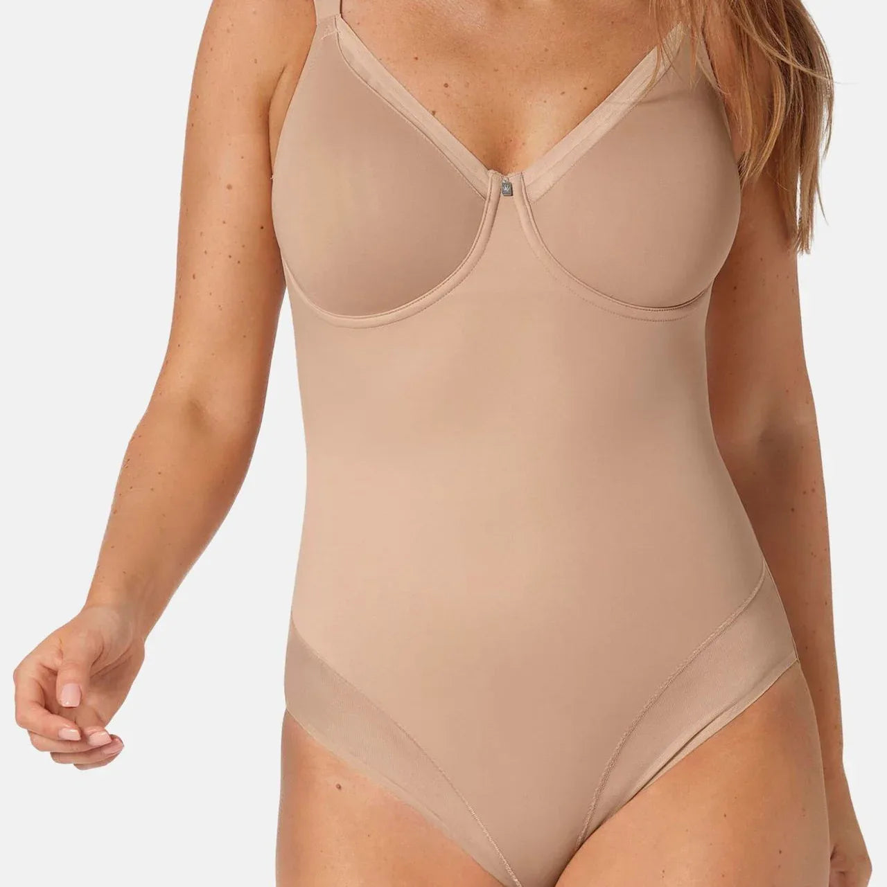 Triumph True Shape Sensation V-Neck Elastic Shaping Body for Women - Gomix Brands Outlet