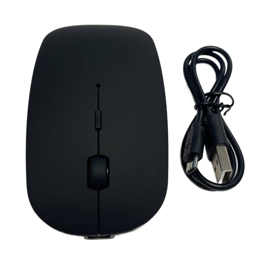 Ergonomic Silent Bluetooth Gaming Mouse Black with Adjustable DPI