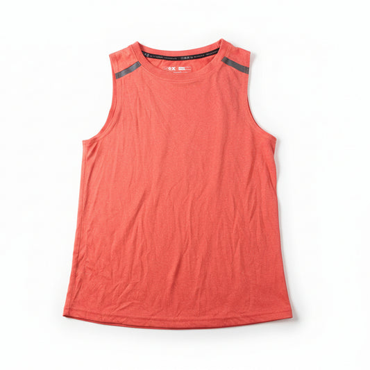 Buccaneers MSX by Michael Strahan Red Sleeveless Warm Up T-Shirt