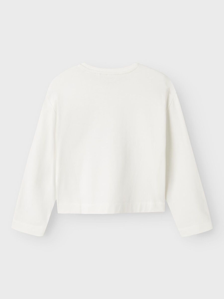 Girls' Soft Brushed Relaxed Fit Graphic Sweatshirt - Cotton Blend Pullover