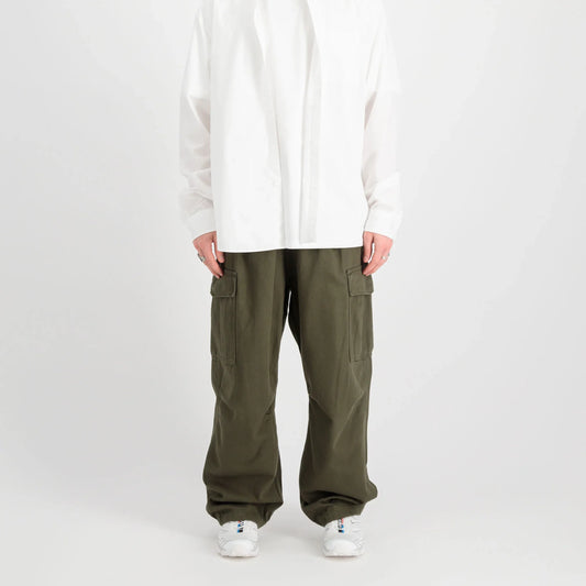 Men's Alpha Industries Aircraft Cargo Pants - Baggy Straight Leg Cotton - Gomix Brands Outlet